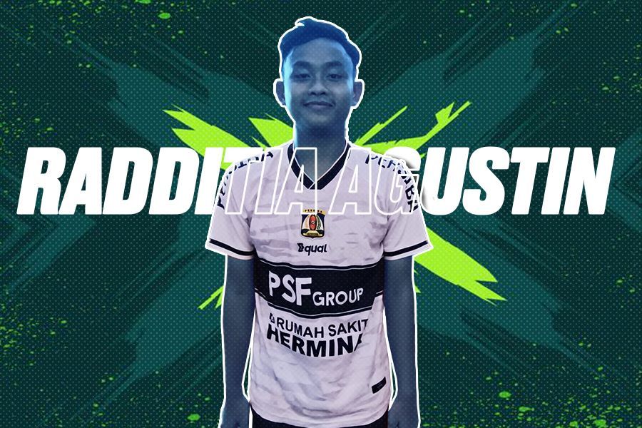 Gelandang PSF Academy, Radittia Agustin trial di klub Liga 2, Persiba Balikpapan. (Wiryanto/Skor.id)