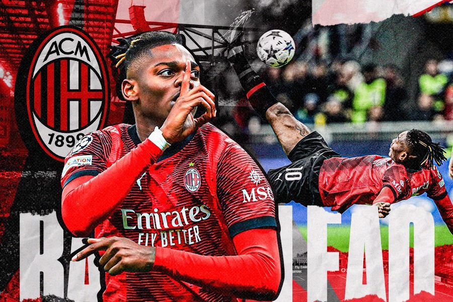 AC Milan vs Paris Saint-Germain: Rafael Leao Cetak Gol Salto, I Rossoneri Menang 2-1