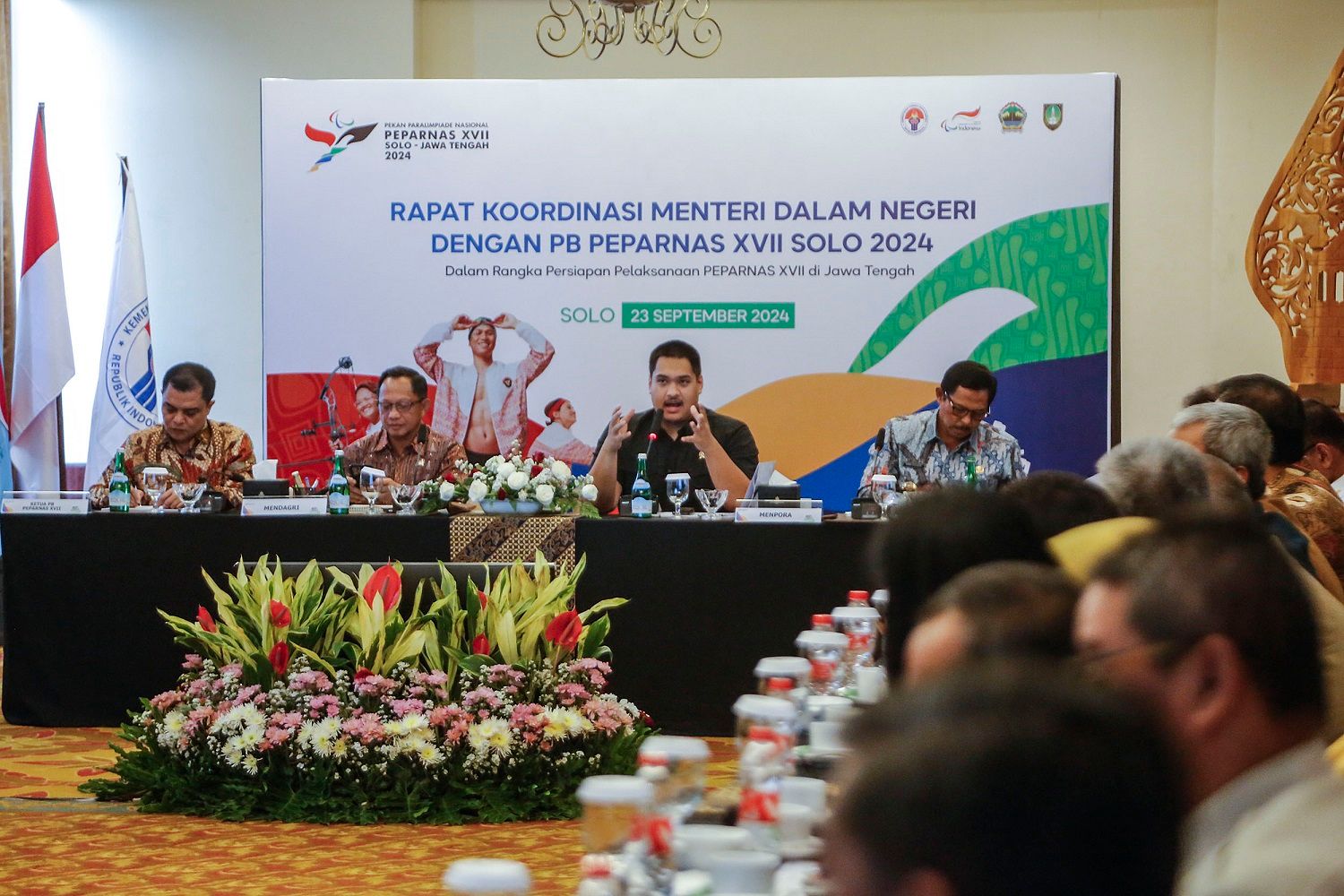 Rakor Persiapan Peparnas 2024