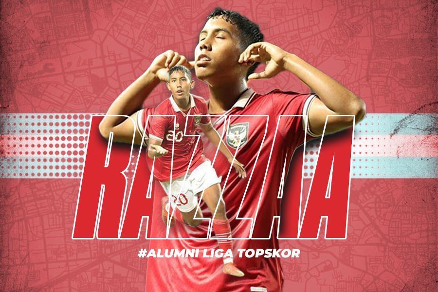 Alumni Liga TopSkor, Teuku Razzaa Fachrezi. (Wiryanto/Skor.id)