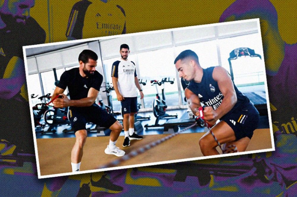 Real Madrid diyakini akan memperpanjang kontrak Nacho dan Lucas Vazquez. (Hendy AS/Skor.id)