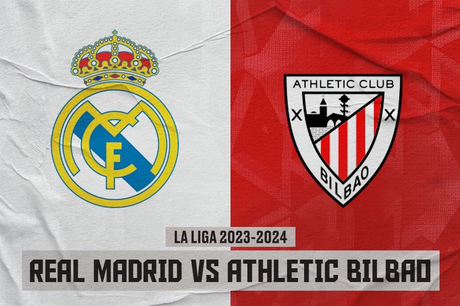 Laga Real Madrid vs Athletic Bilbao di La Liga 2023-2024 (Rahmat Ari Hidayat/Skor.id).