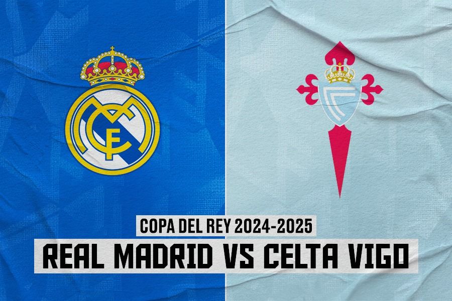 Laga Real Madrid vs Celta Vigo di 16 besar Copa del Rey 2024-2025 akan digelar pada Jumat (17/1/2025) pukul 03.30 WIB. (Rahmat Ari Hidayat/Skor.id).