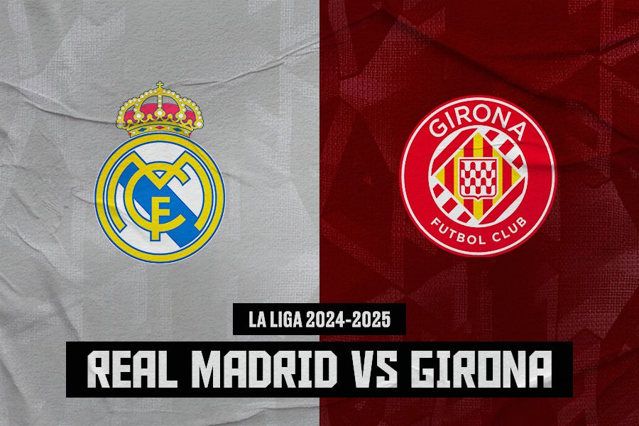 Laga Real Madrid vs Girona di La Liga 2024-2025 akan digelar pada Minggu (23/2/2025) pukul 22.15 WIB. (Jovi Arnanda/Skor.id).