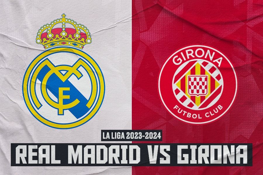 Laga Real Madrid vs Girona di La Liga 2023-2024. (Rahmat Ari Hidayat/Skor.id).