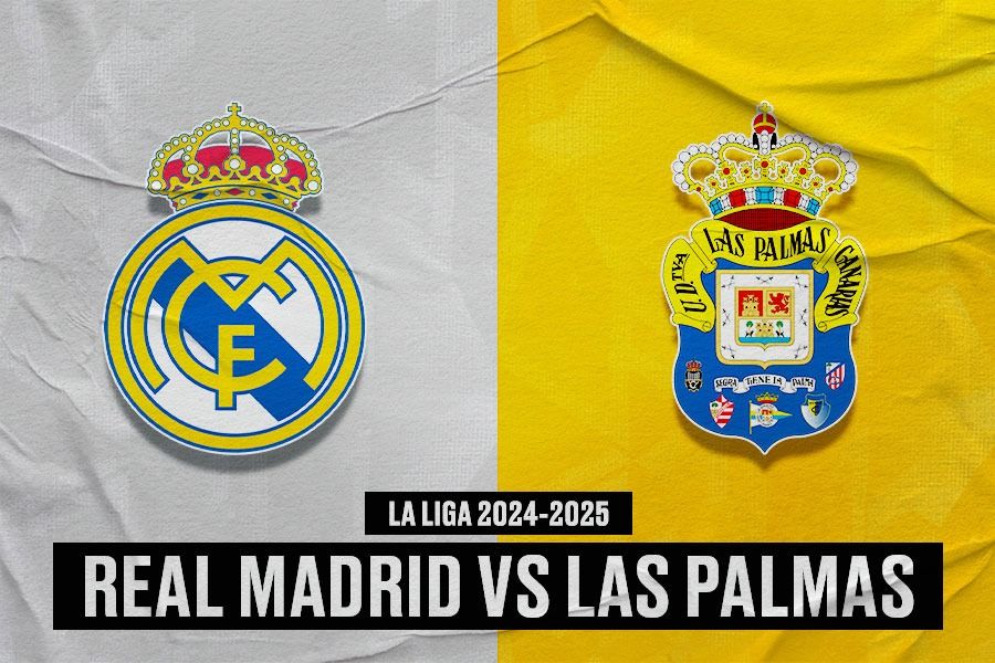 Laga Real Madrid vs Las Palmas di La Liga 2024-2025. (Yusuf/Skor.id).