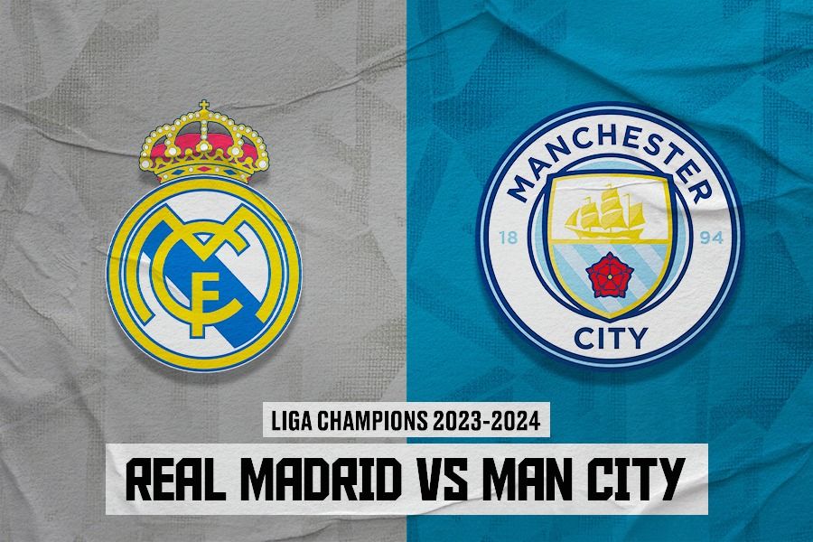 Real Madrid vs Manchester City di perempat final Liga Champions. (Dede Sopatal Mauladi/Skor.id).