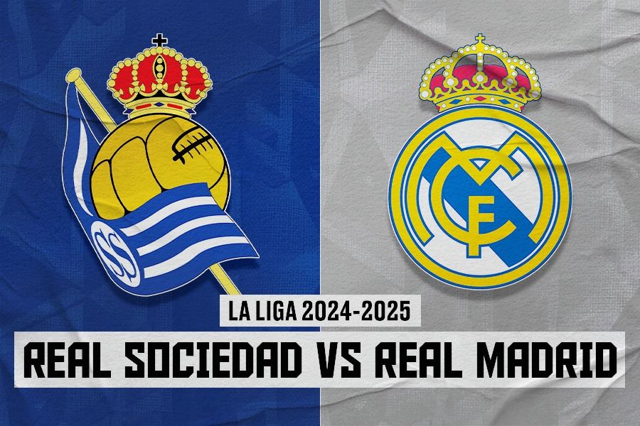 Laga Real Sociedad vs Real Madrid di La Liga 2024-2025. (Dede Sopatal Mauladi/Skor.id).