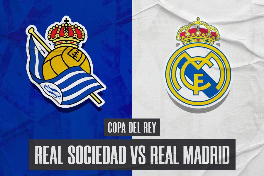 Laga Real Sociedad vs Real Madrid di Copa del Rey. (Hendy Andika/Skor.id).