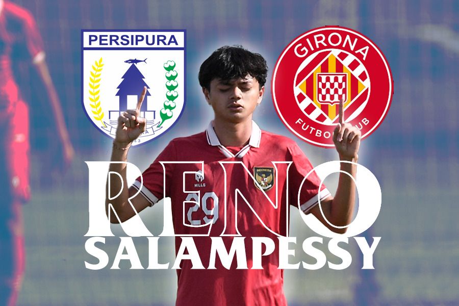Reno Salampessy Trian ke Girona FC.