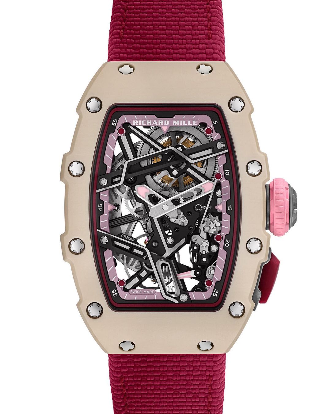 Richard Mille meluncurkan 6 varian seri jam tangan baru untuk para wanita, RM 07-04 Automatic Sport (Dok. Richard Mille). 