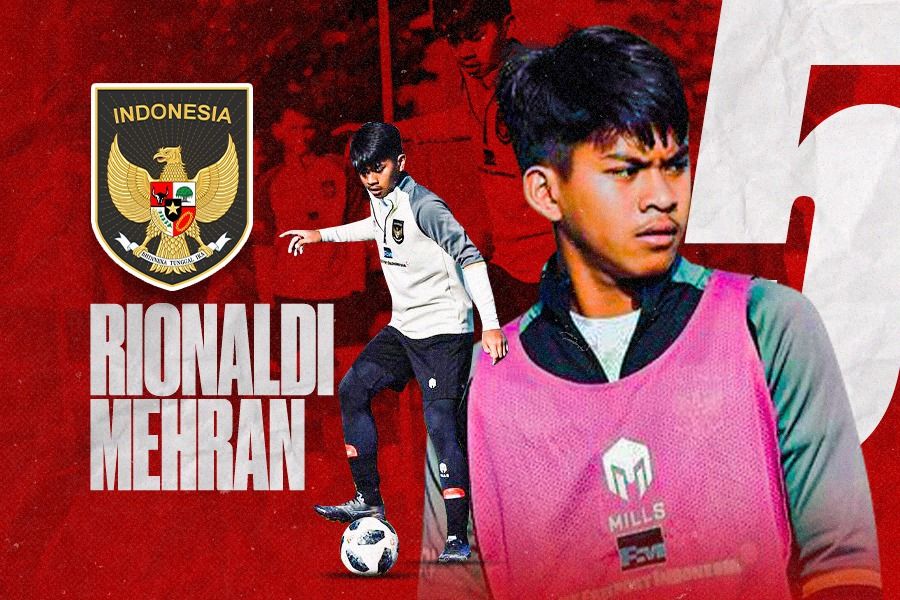 Alumni Liga TopSkor, Rionaldo Mehran yang kini sedang memperkuat Timnas U-17 Indonesia. (Dede Mauladi/Skor.id)