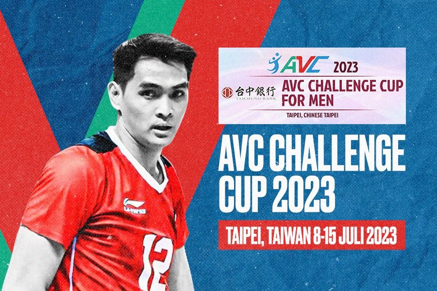 Rivan Nurmulki cs di AVC Challenge Cup 2023