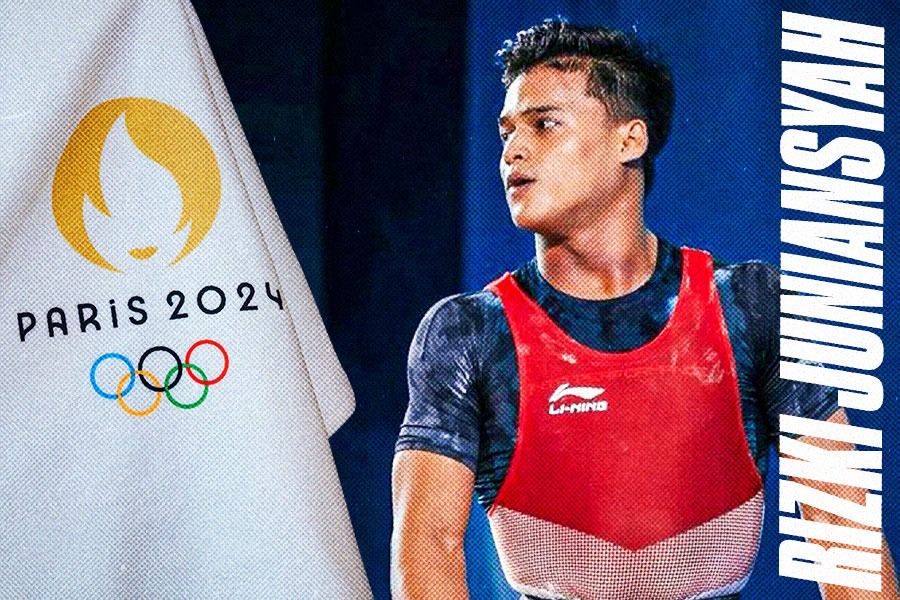 Rizki Juniansyah @Olimpiade Paris 2024