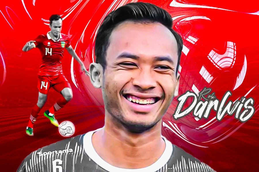 Pemain Persib Bandung yang merupakan alumni Liga TopSkor, Robi Darwis