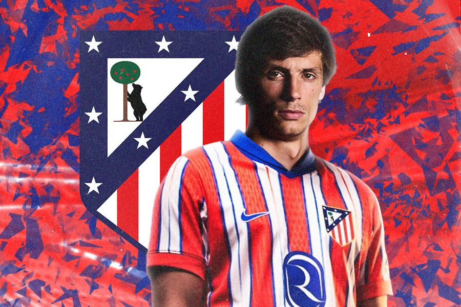 Bek baru Atletico Madrid, Robin Le Normand. (Jovi Arnanda/Skor.id).