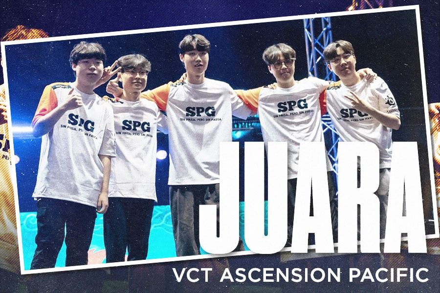 SIn Prisa Gaming (SPG) juara VCT Ascension Pacific 2024. (Yusuf/Skor.id)