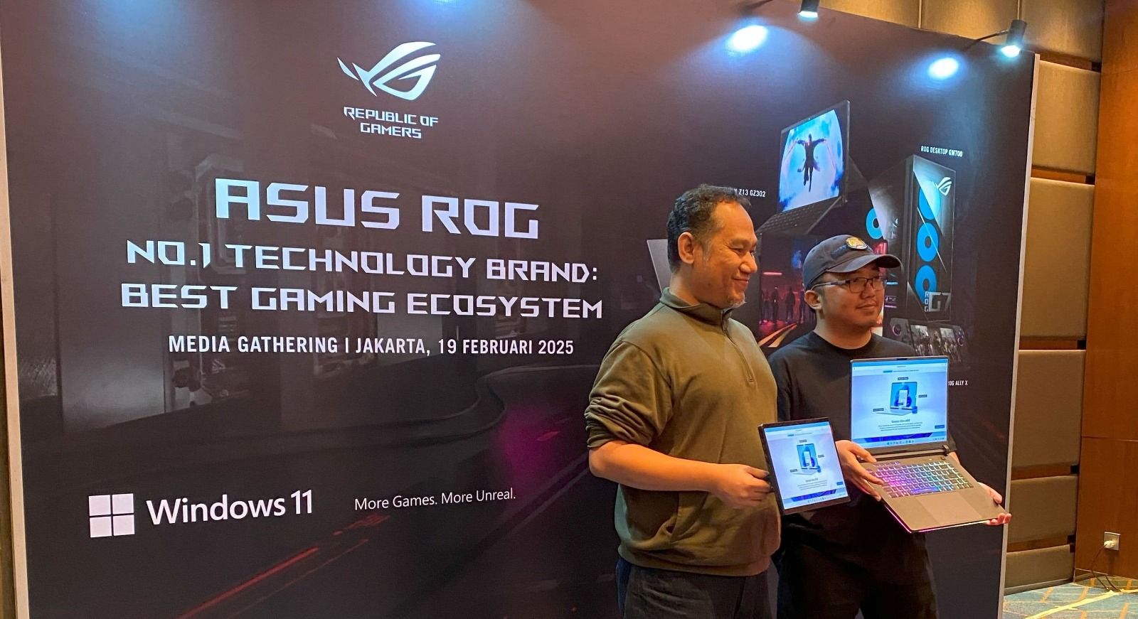 Salah satu Laptop Gaming ASUS ROG terbaru. (ASUS)