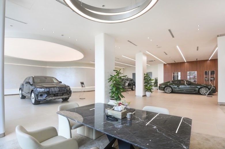 Salah satu sudut ruang di Bentley Jakarta Showroom (Dok. Bentley Jakarta).