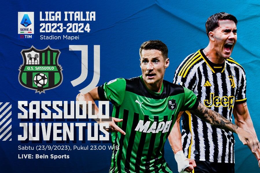 Pertandingan Sassuolo vs Juventus akan digelr di Stadion Mapei, Sabtu (23/9/2023) pukul 23.00 WIB. (Hendy AS/Skod.id)