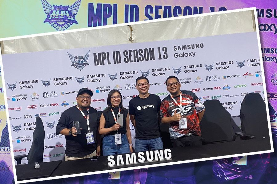 Segenap Sponsor MPL ID S13, Samsung, Gopay, dan Telkomsel (Dunia Games).