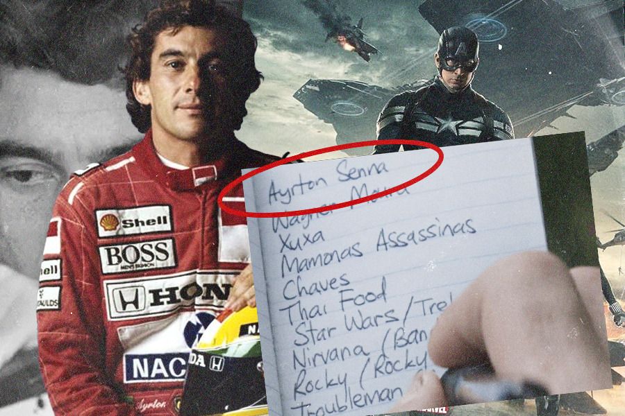 Sejumlah film ternyata memiliki adegan yang menggambarkan bentuk penghormata untuk Ayrton Senna. (Jovi Arnanda/Skor.id)