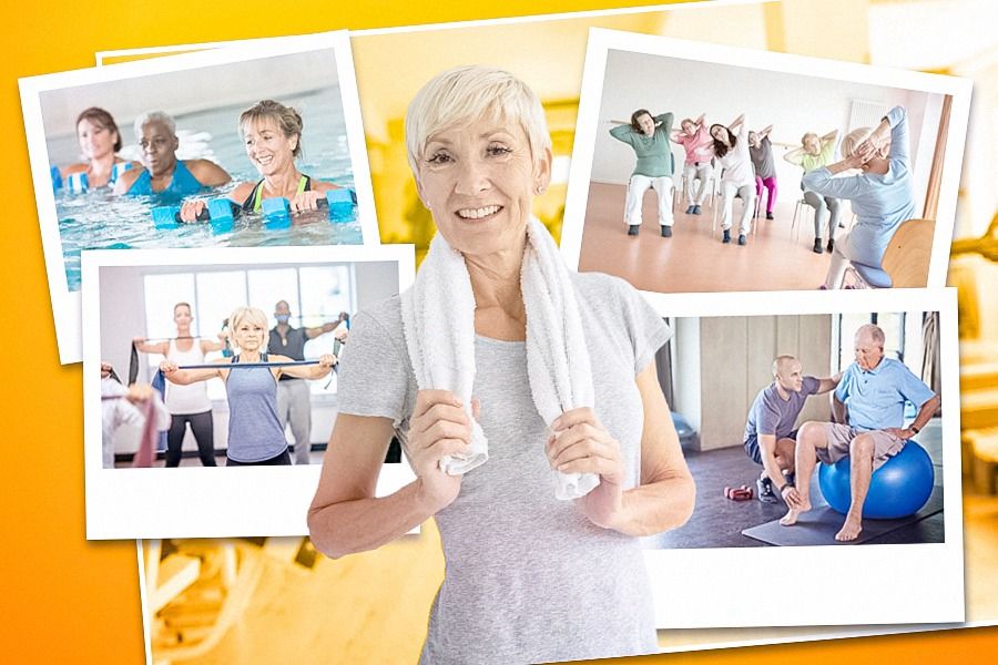 Sejumlah latihan dan olahraga yang ringan bisa membantu orang-orang lanjut usia tetap sehat. (Rahmat Ari Hidayat/Skor.id)