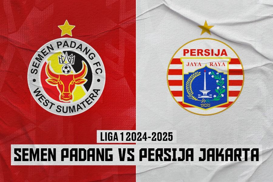 Semen Padang FC vs Persija Jakarta di pekan ke-13 Liga 1 2024-2025 pada 6 Desember 2024. (Rahmat Ari Hidayat/Skor.id)