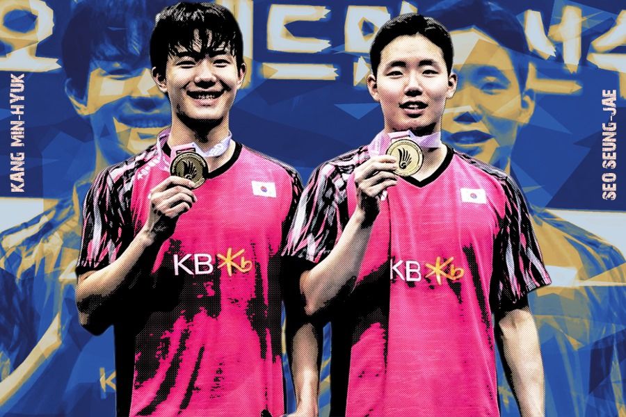 Kejuaraan Dunia BWF 2023: Kang Min-hyuk/Seo Seung-jae Juara, Korsel Berpesta di Kopenhagen