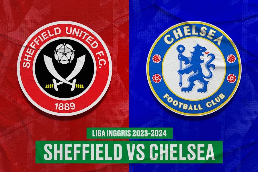 Sheffield United vs Chelsea di Liga Inggris 2023-2024 akan digelar pada Minggu (7/4/2024) malam WIB. (Yusuf/Skor.id).