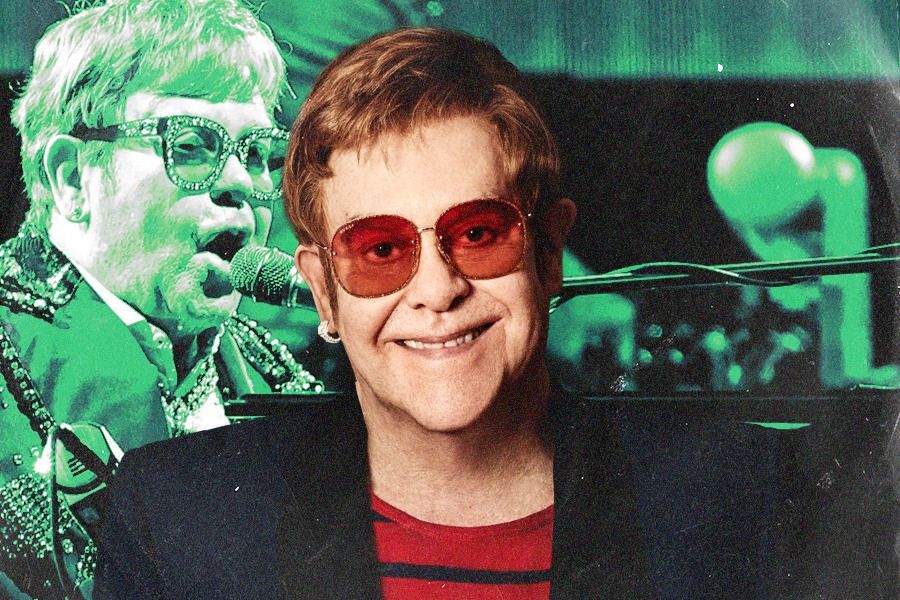 Penyanyi Inggris, Sir Elton John. (Jovi Arnanda/Skor.id)