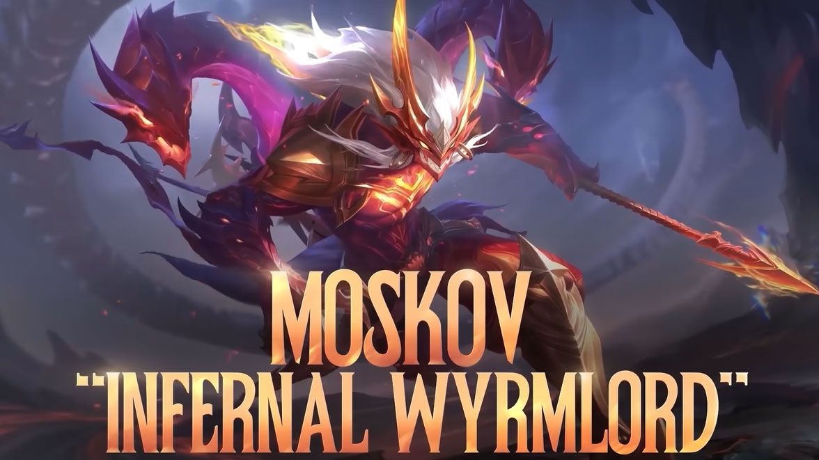 Skin Moskov Infenal Wyrmlor. (Mobile Legends)
