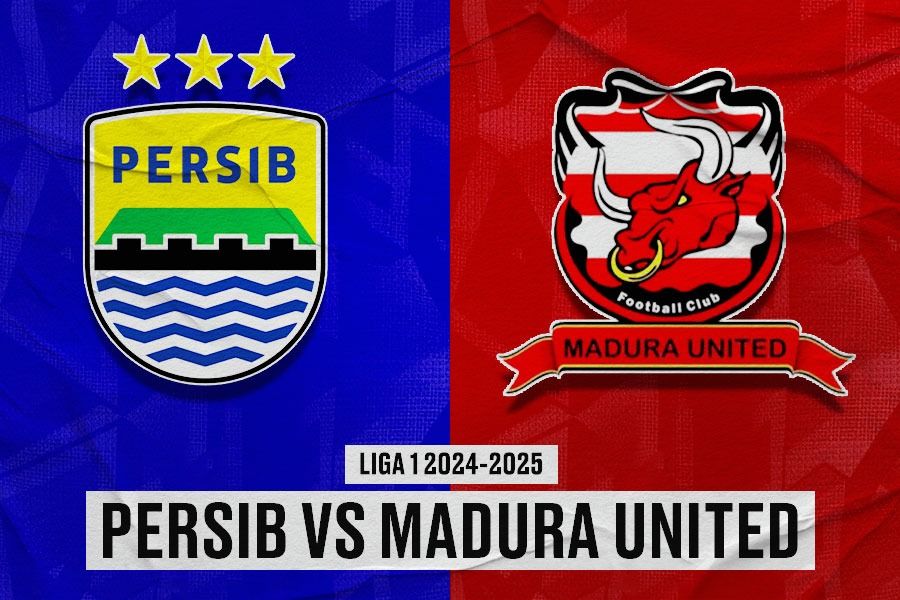 Persib Bandung vs Madura United. (Yusuf/Skor.id)