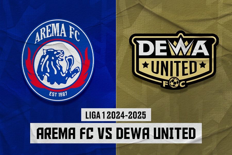 Hasil Arema FC vs Dewa United: Satu Pemain Dibawa Ambulans, Laga Usai Tanpa Gol