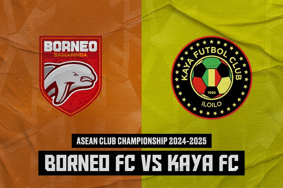 Borneo FC vs Kaya FC di ASEAN Club Championship 2024-2025. (Jovi Arnanda/Skor.id)