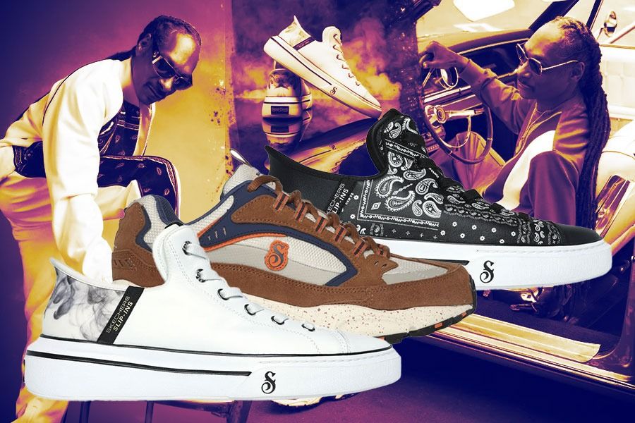 Sneaker kolaborasi Snoop Dogg x Skechers (Yusuf/Skor.id).