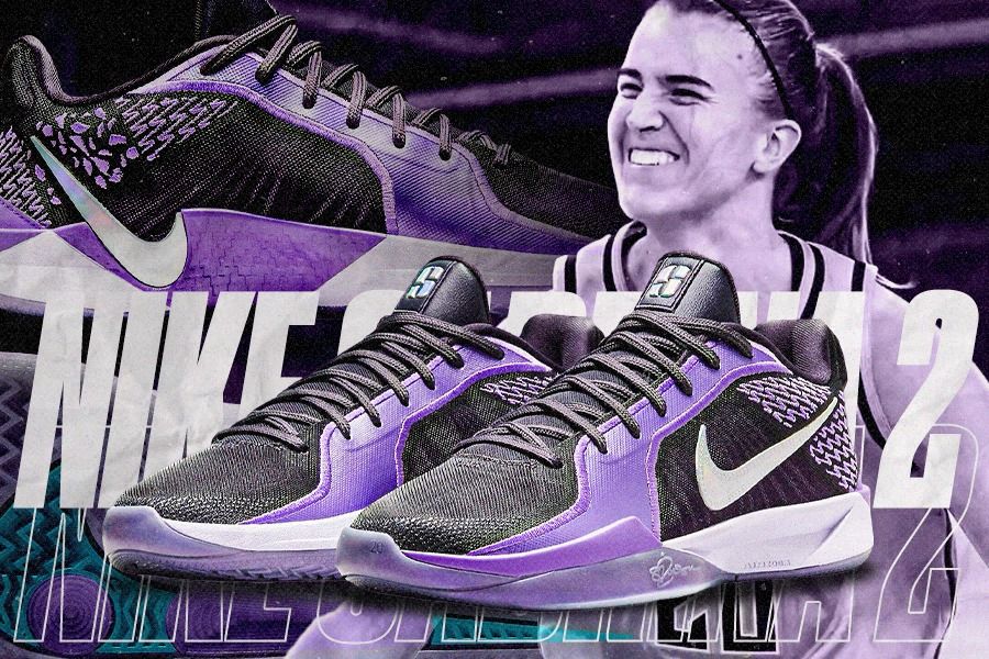 Nike Sabrina 2 "Cave Purple", sepatu signature dari bintang WNBA, Sabrina Ionescu (Dede Sopatal Mauladi/Skor.id).