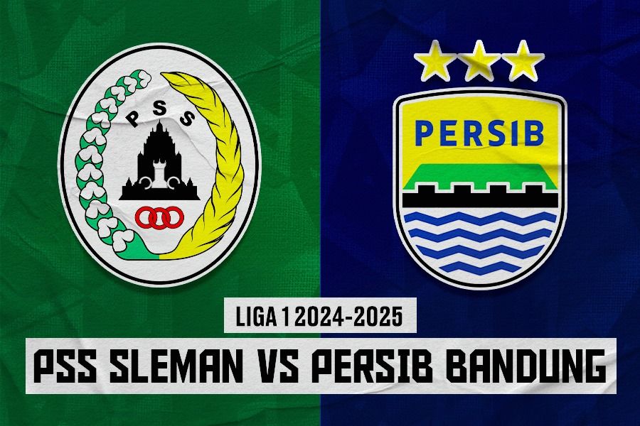 PSS Sleman vs Persib Bandung. (Dede Sopatal Mauladi/Skor.id)