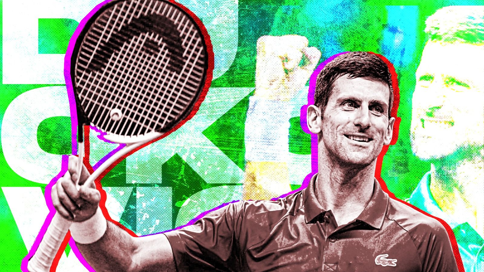 Novak Djokovic, petenis asal Serbia. (Dede Mauladi/Skor.id)
