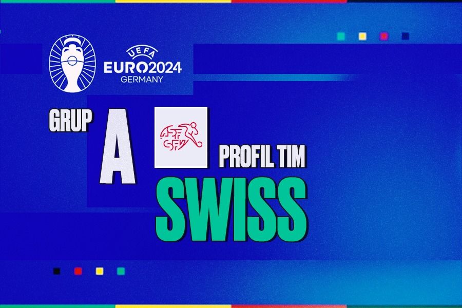 Swiss tergabung di Grup A dalam ajang Euro 2024 (Rahmat Ari Hidayat/Skor.id).
