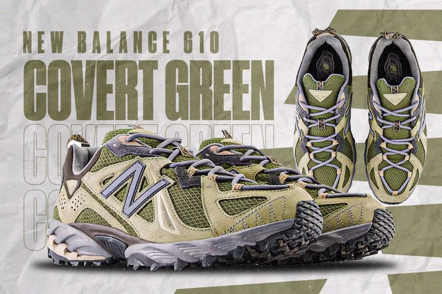 New Balance 610 Covert Green, Nuansa Baru Musim Gugur