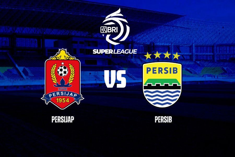Persijap Jepara vs Persib Bandung di Super League 2025-2026. (Grafis: Yudhy Kurniawan/Skor.id)