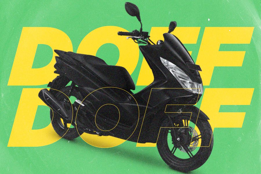 Warna doff pada sepeda motor butuh perawatan khusus (Jovi Arnanda/Skor.id).