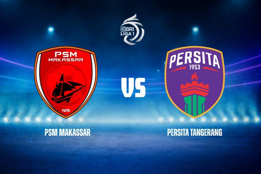 PSM Makassar vs Persita Tangerang. (Yudhy Kurniawan/Skor.id)