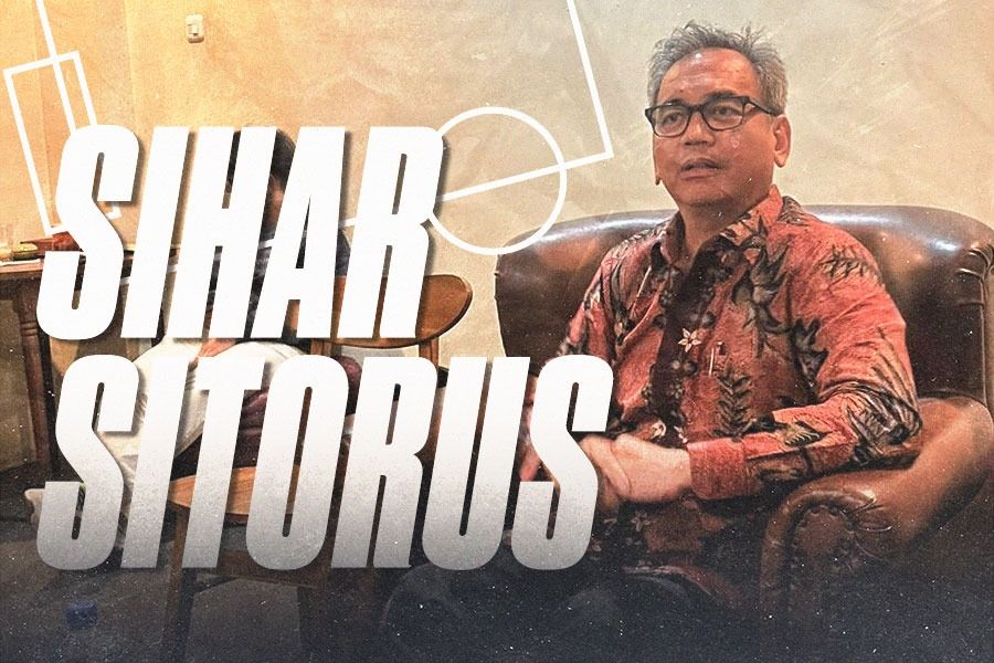 Sihar Sitorus. (Foto: Rais Adnan/Grafis: Yusuf/Skor.id)