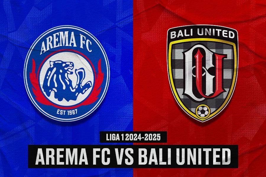 Arema FC vs Bali United. (Yusuf/Skor.id)