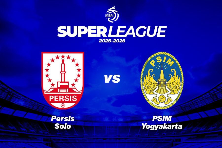 Persis Solo vs PSIM Yogyakarta di Super League 2025-2026. (Grafis: Kevin Bagus Prinusa/Skor.id)