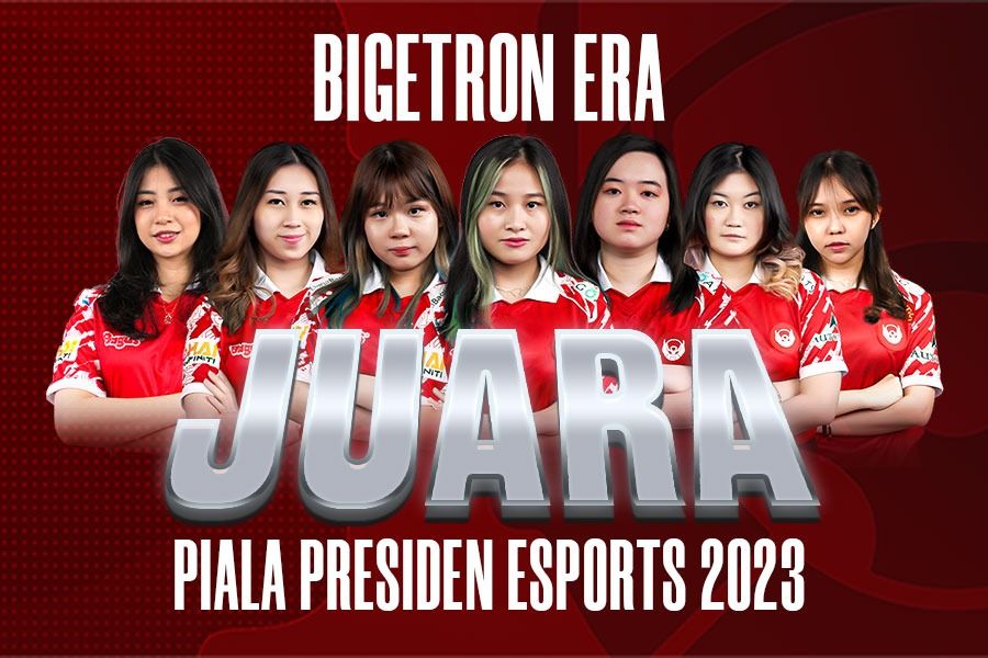 Bigetron Era Juara Piala Presiden Esports 2023 (Yusuf/Skor.id).