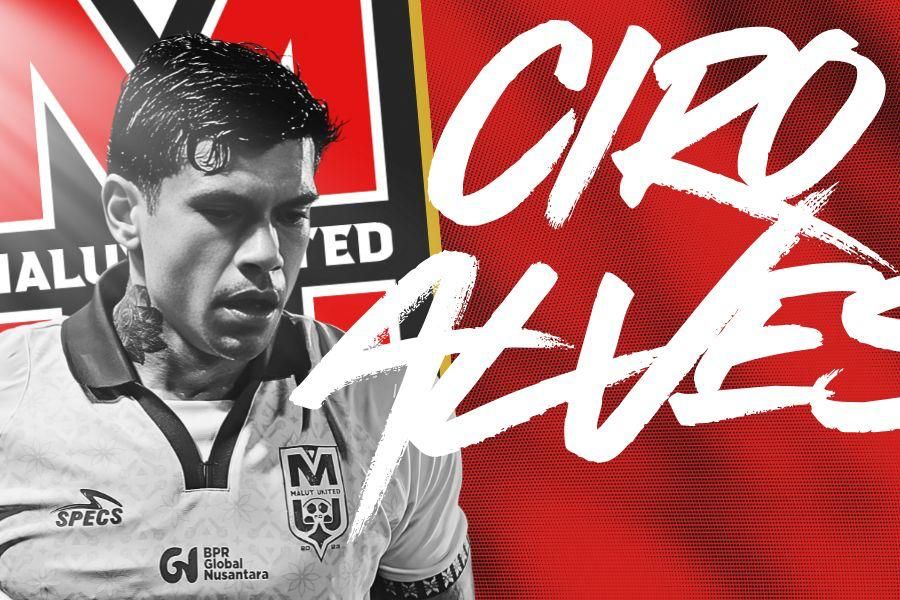 Ciro Alves, Malut United. (Foto: Instagram @cirooficial/Grafis: Deni Sulaeman/Skor.id)