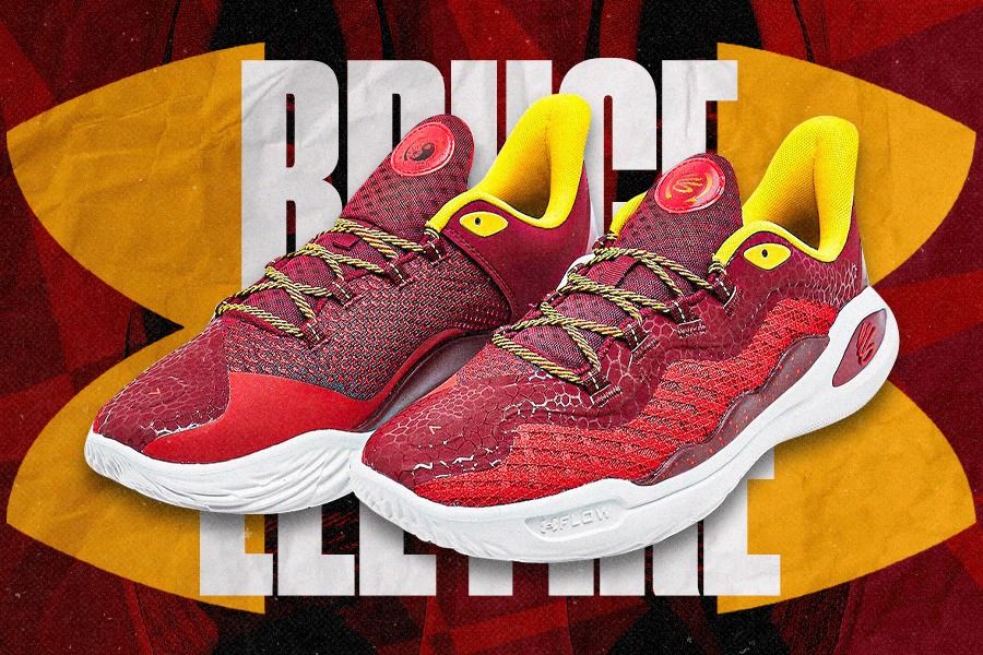 Under Armour Curry 11 "Bruce Lee Fire" (Yusuf/Skor.id).